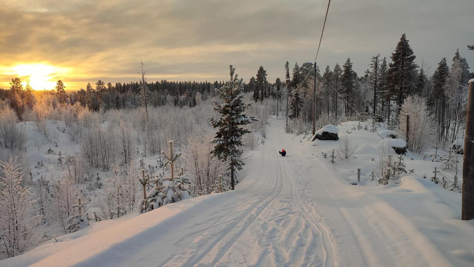 Fritidshus - Cottage - Holiday House - Soluppgang Blattniksele 外观 照片
